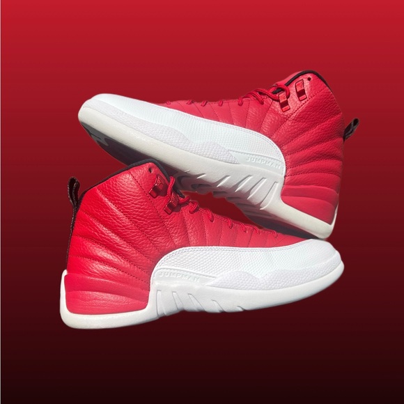 Nike Air Jordan 12 Retro Gym Red 2016 Size 9 130690-600 Red White Black OG - Picture 2 of 8